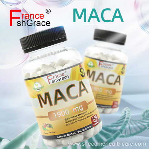 Organic Maca Supplement Men strength Maca Root Capsules